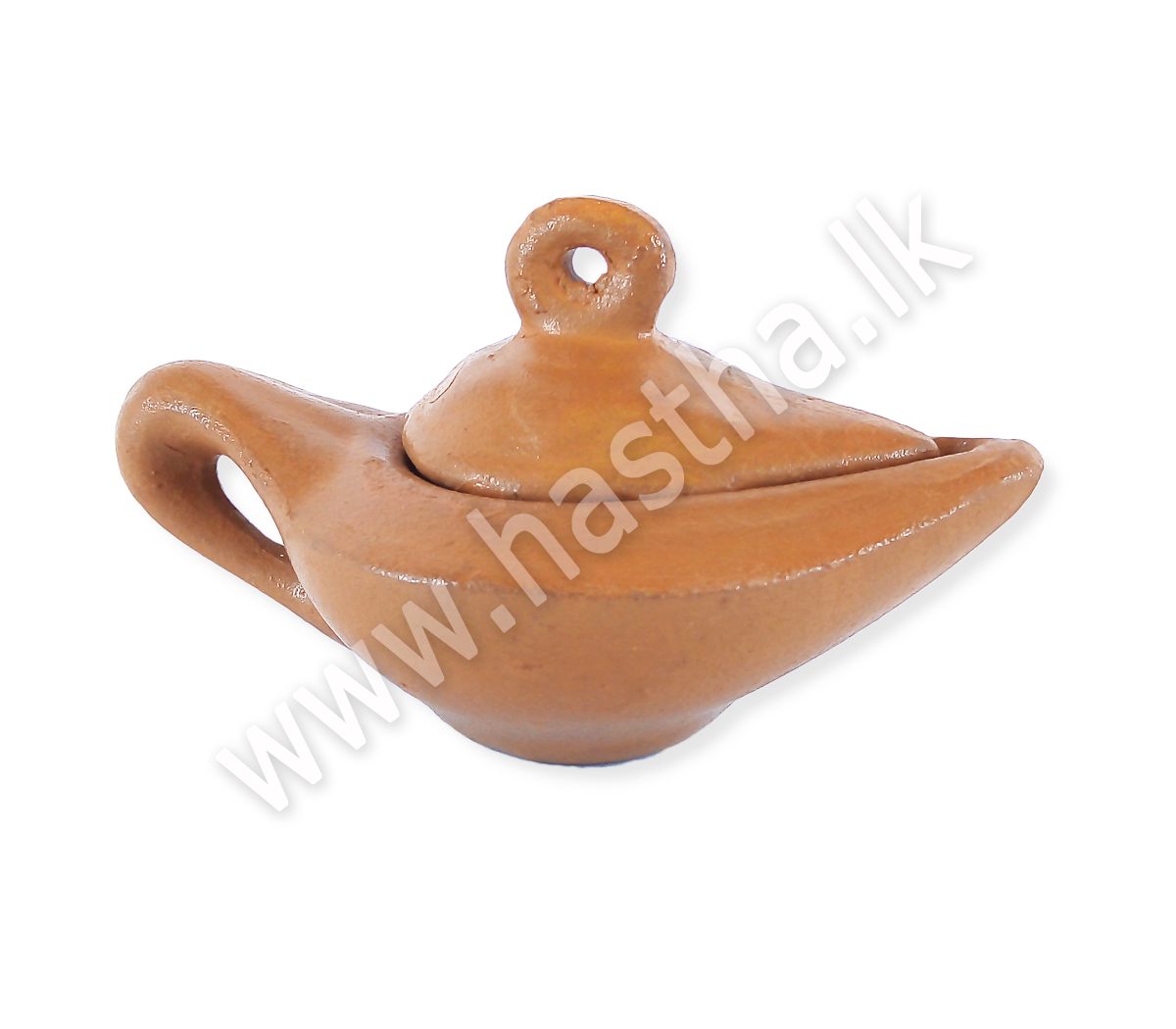 Aladin Oil Lamp – Red Clay