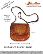 side_bag_leather_elephant_design