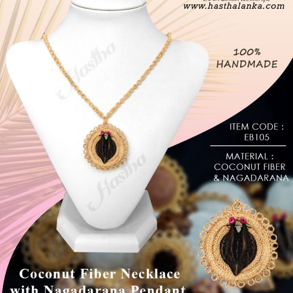 sri_lankan_handmade_coconut_fiber_necklace_nagadarana_pendant