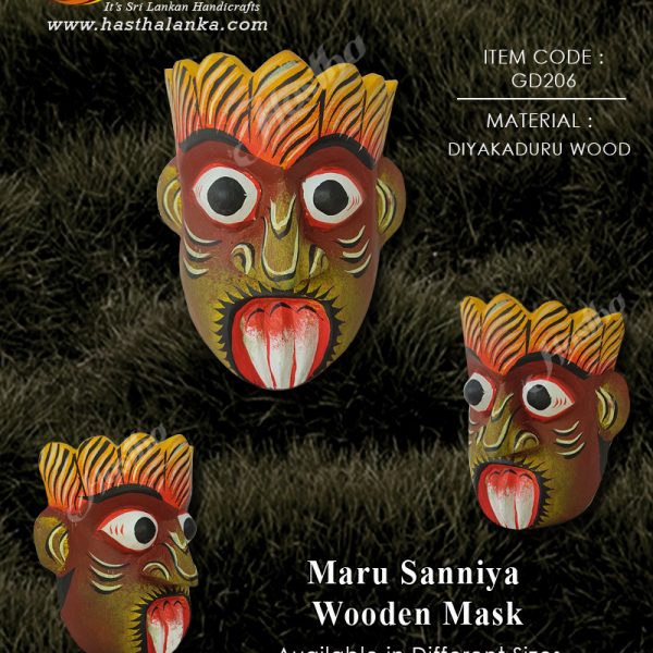 sanni-maru sanniya mask - handicraft