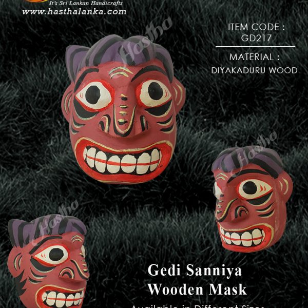 sanni - gedi sanniya mask - handicraft