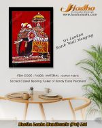 sri_lankan_bathik_wall_hanging_cooton_fabric_kandy_esala_tusker