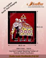 sri_lankan_bathik_wall_hanging_cotton_fabric_kandy_perahera_tusker