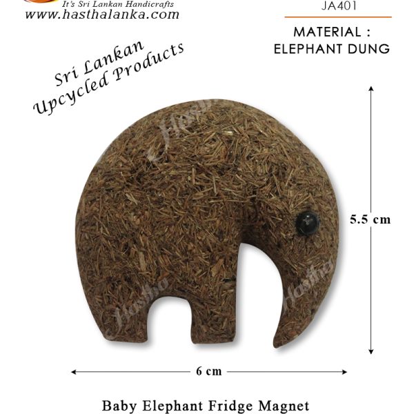 sri_lankan_upcycled_elephant_dung_baby_elephant_fridge_magnet