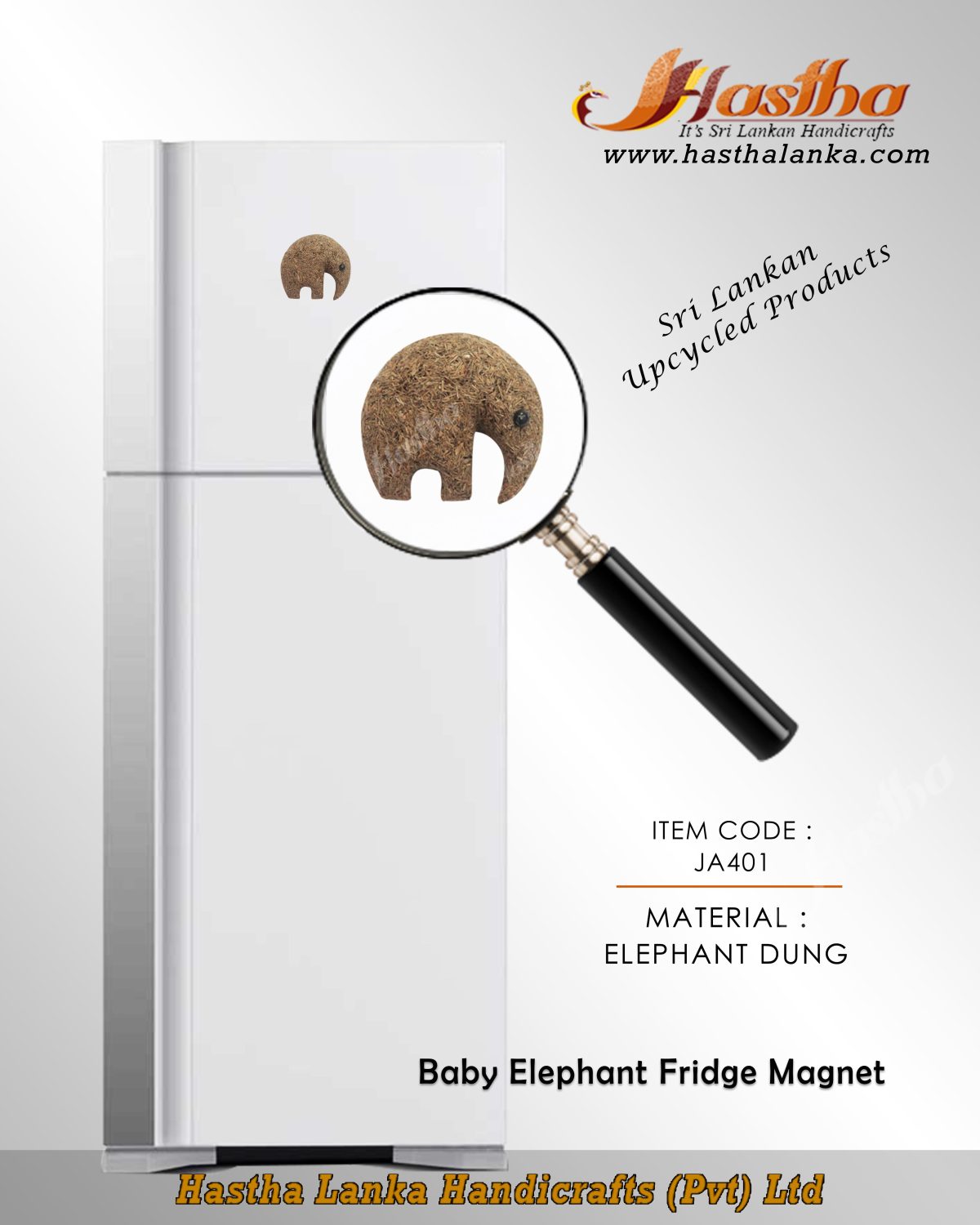 sri_lankan_upcycled_elephant_dung_baby_elephant_fridge_magnet