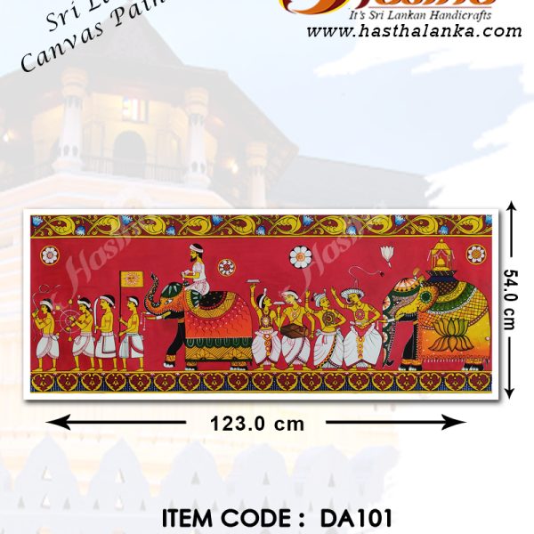 sri_lanka_canvas_painting_kandy_esala_perahera