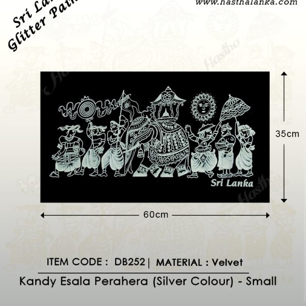 sri_lankan_glitter_painting_wall_hanger_kandy_esala_perahera