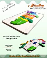 sri_lankan_woodcarving_jigsaw_puzzle_crocodile_fixing_board