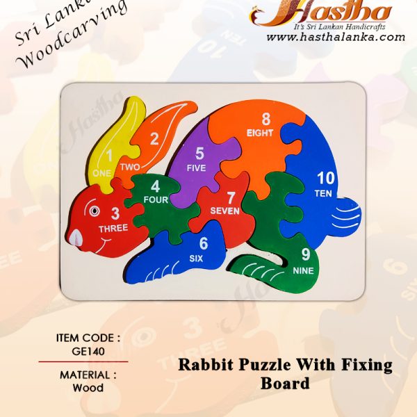 sri_lankan_woodcarving_jigsaw_puzzle_rabbit_fixing_board