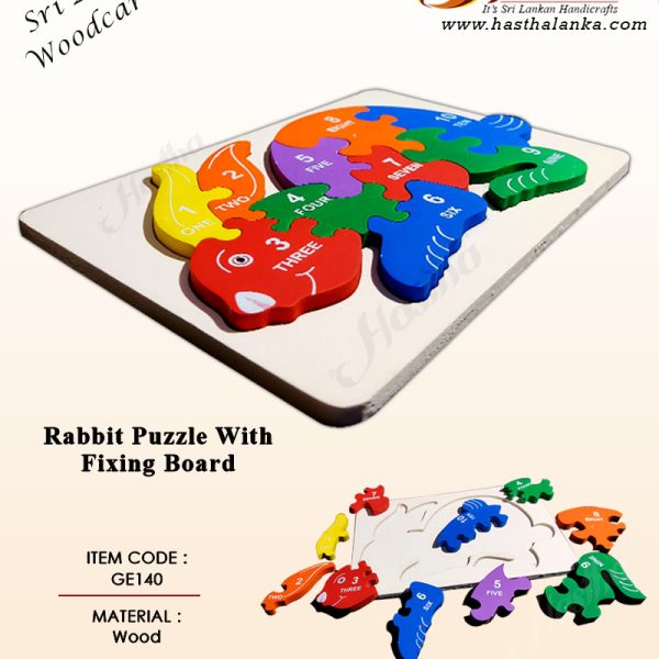 sri_lankan_woodcarving_jigsaw_puzzle_rabbit_fixing_board